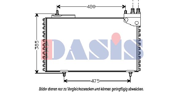 AKS DASIS Kondensaator,kliimaseade 062000N